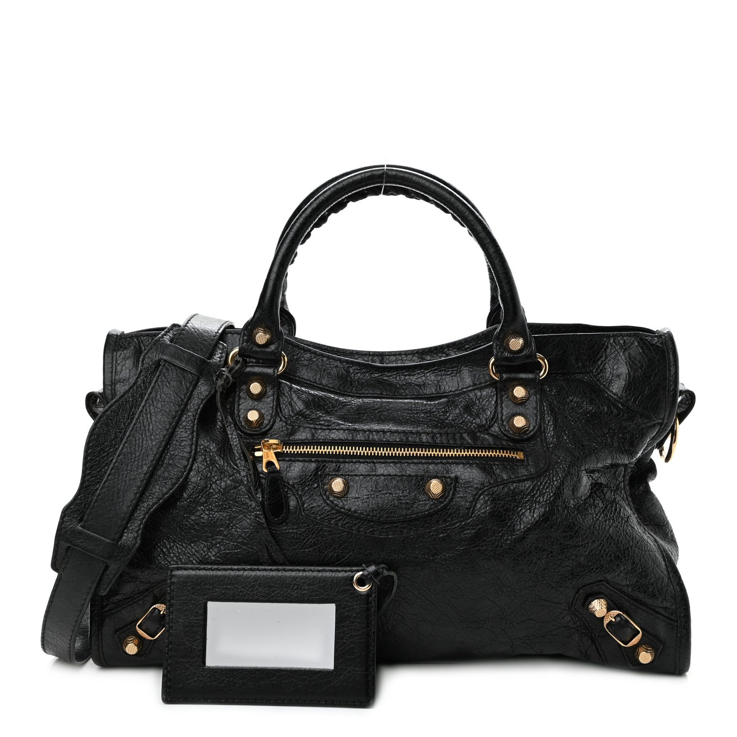 Agneau Giant 12 Gold Hardware City Black