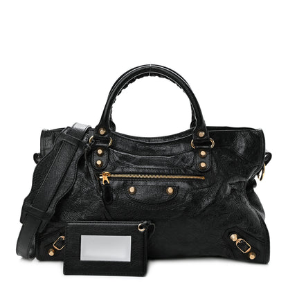 Balenciaga Agneau Giant 12 Gold Hardware City Black 1 of 9