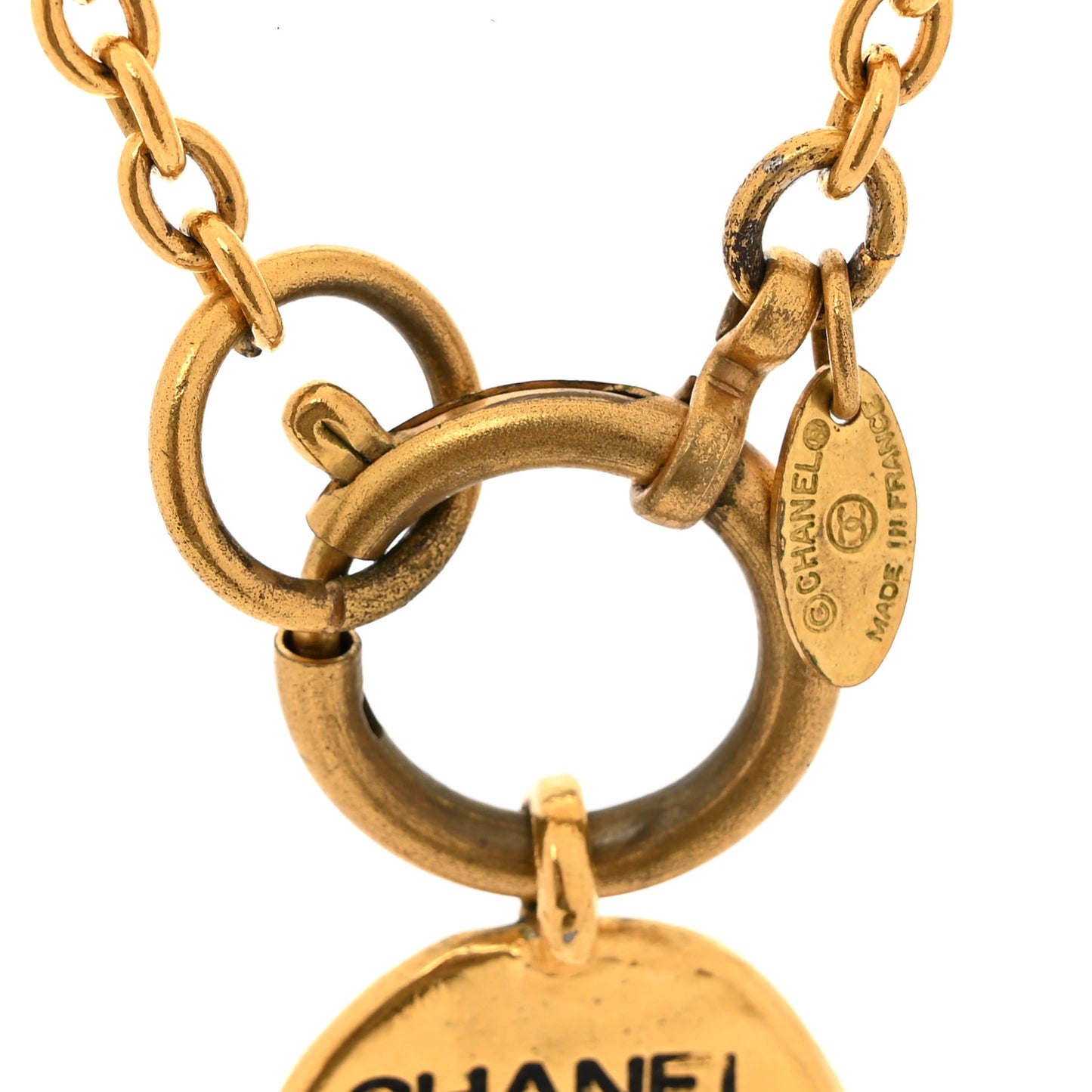 31 Rue Cambon Paris CC Necklace Gold