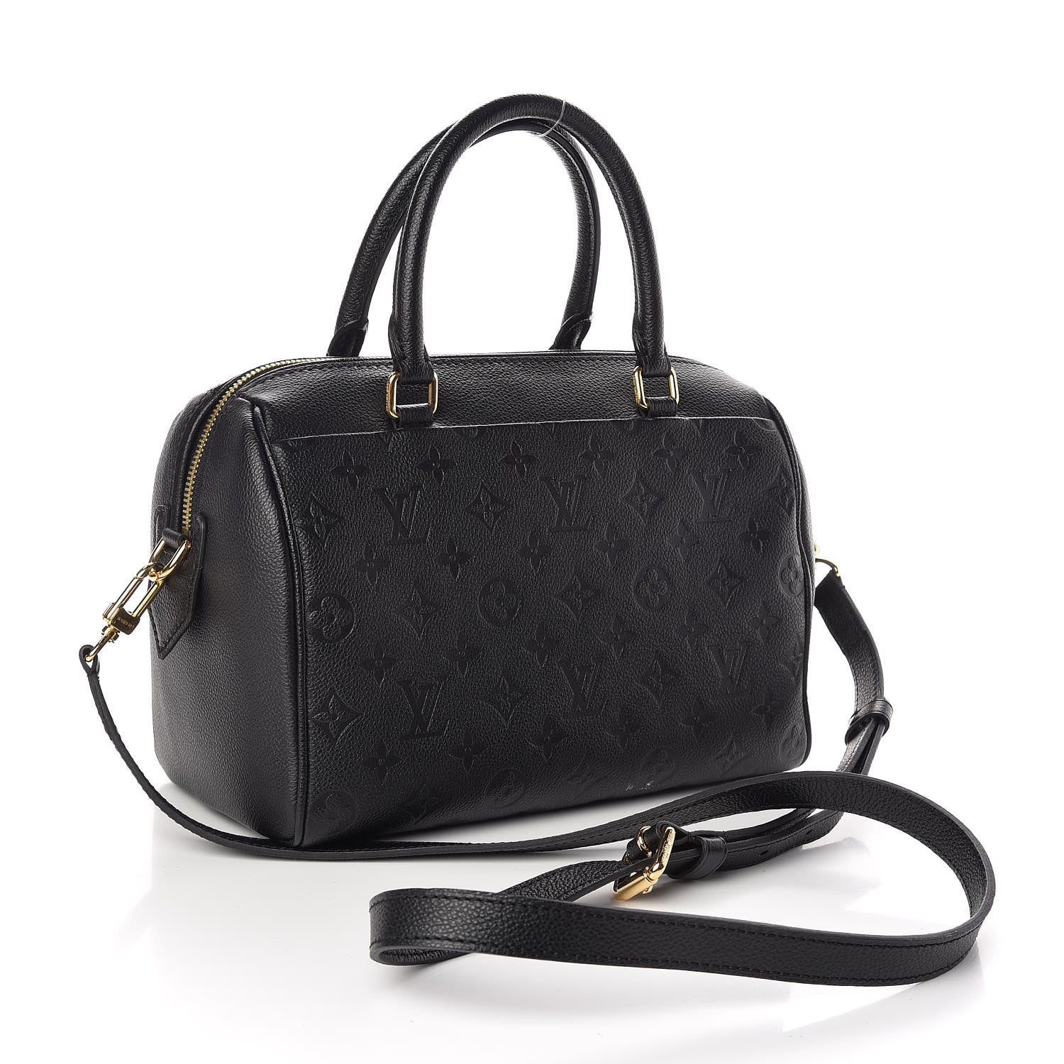 Louis Vuitton Empreinte Speedy Bandouliere 25 NM Black 3 of 11