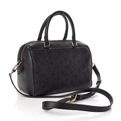 Louis Vuitton Empreinte Speedy Bandouliere 25 NM Black 3 of 11