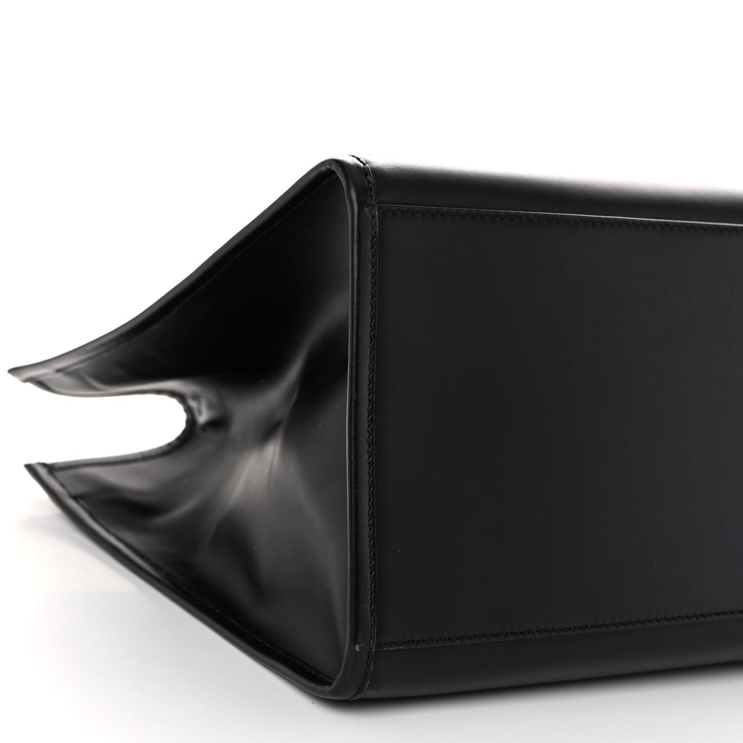 Vitello King Plexiglass Large Fendi Sunshine Shopper Tote Black