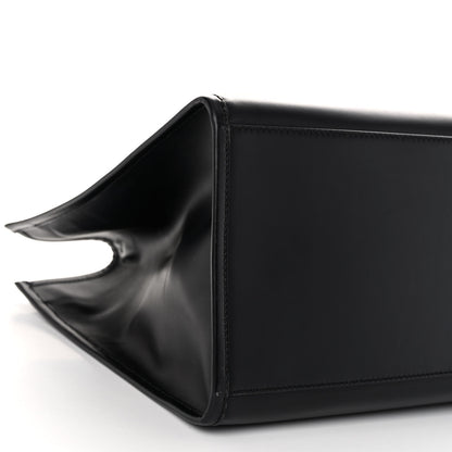 Fendi Vitello King Plexiglass Large Fendi Sunshine Shopper Tote Black 8 of 10