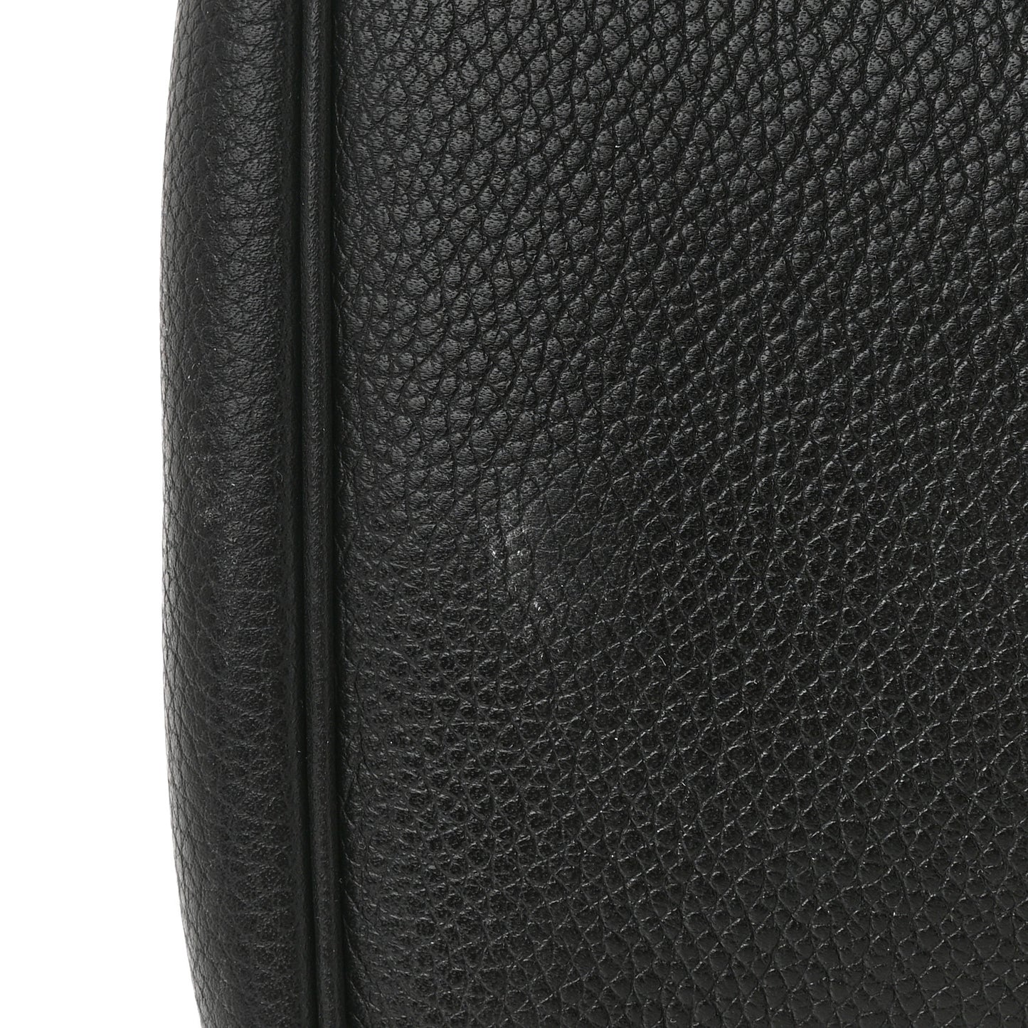 Supple Grained Calfskin Medium Soft 16 Bag Black