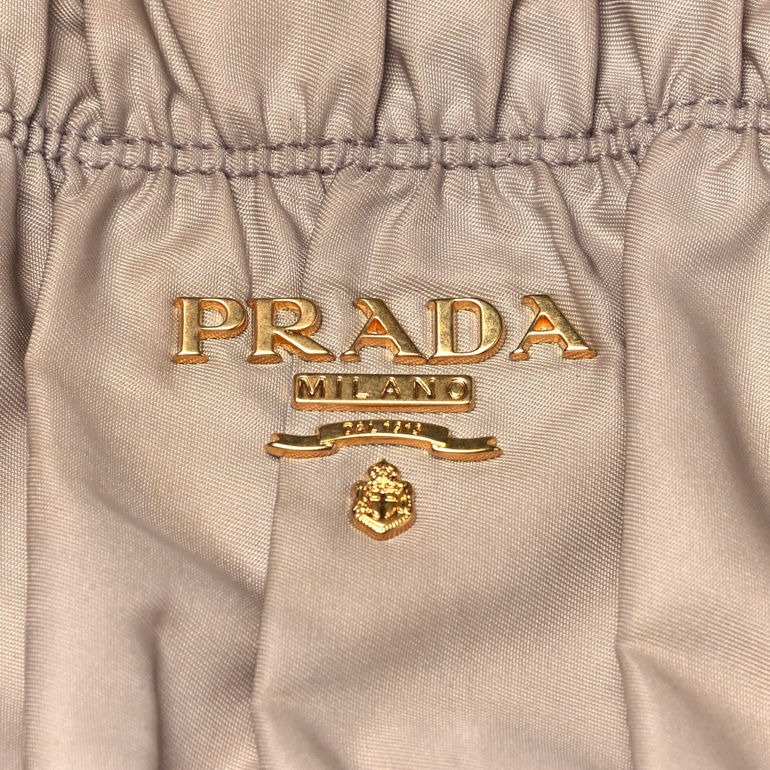 Prada Tessuto Nylon Gaufre Shopping Satchel Alluminio 12 of 14