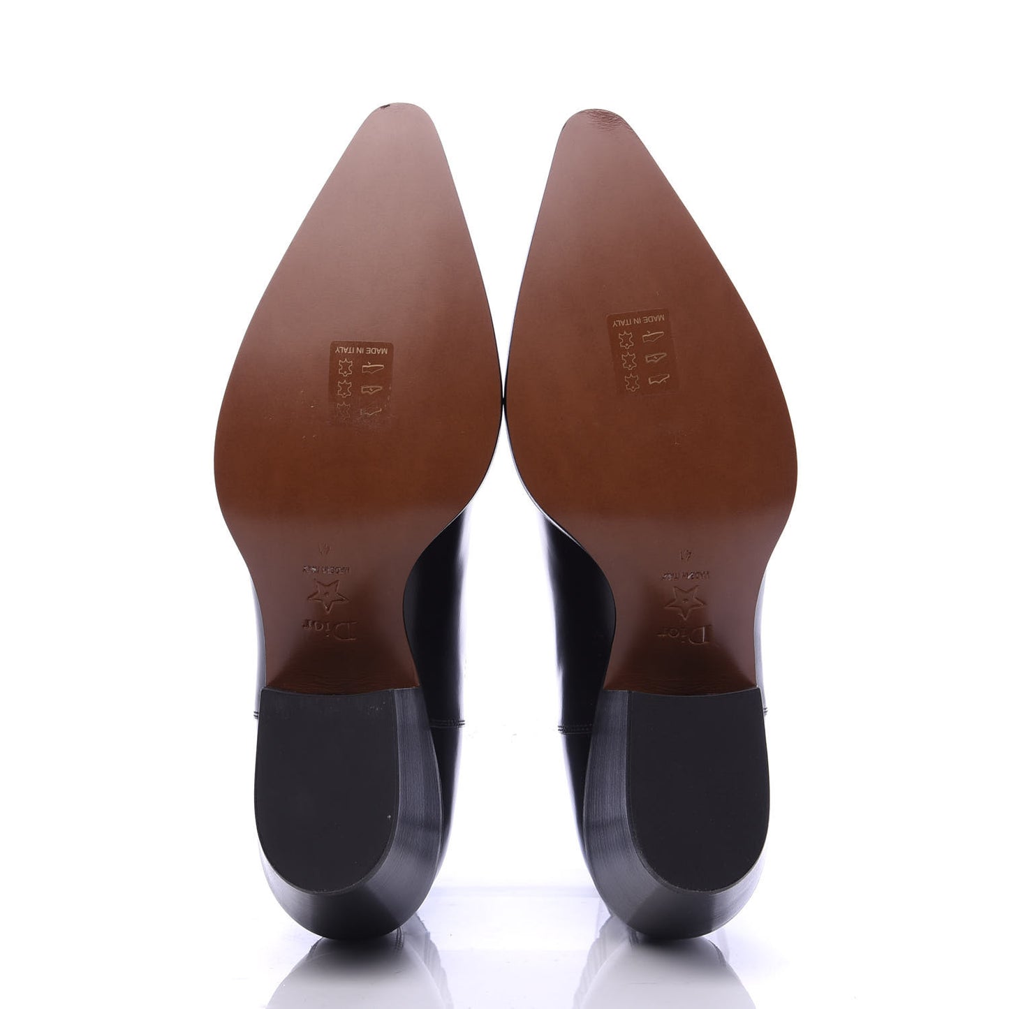 Matte Calfskin L.A. Ankle Boots 41 Black