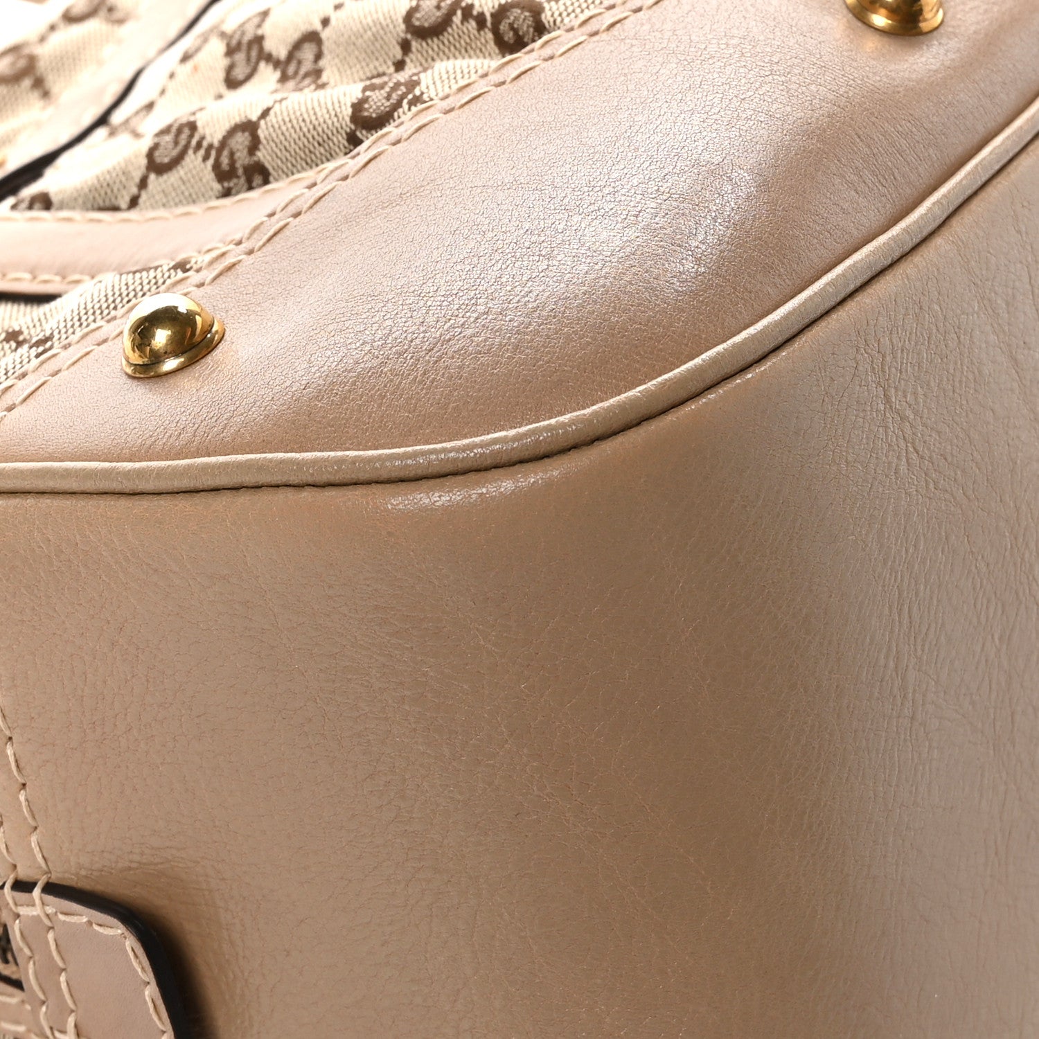 Gucci Monogram Jockey Boston Beige 10 of 11