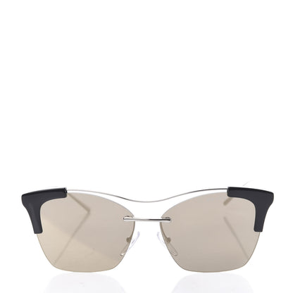 Prada Cat Eye Sunglasses SPR 21U Black 2 of 8