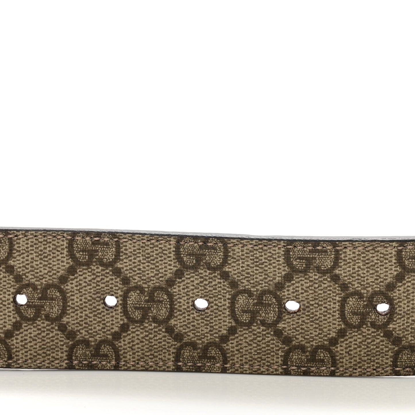 GG Plus Monogram Interlocking G Belt 100 40 Dark Brown
