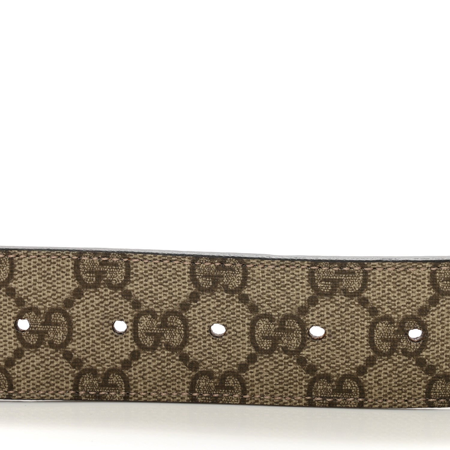 Gucci GG Plus Monogram Interlocking G Belt 100 40 Dark Brown 3 of 7
