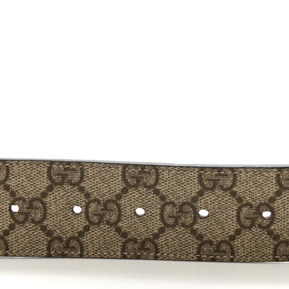 Gucci GG Plus Monogram Interlocking G Belt 100 40 Dark Brown 3 of 7