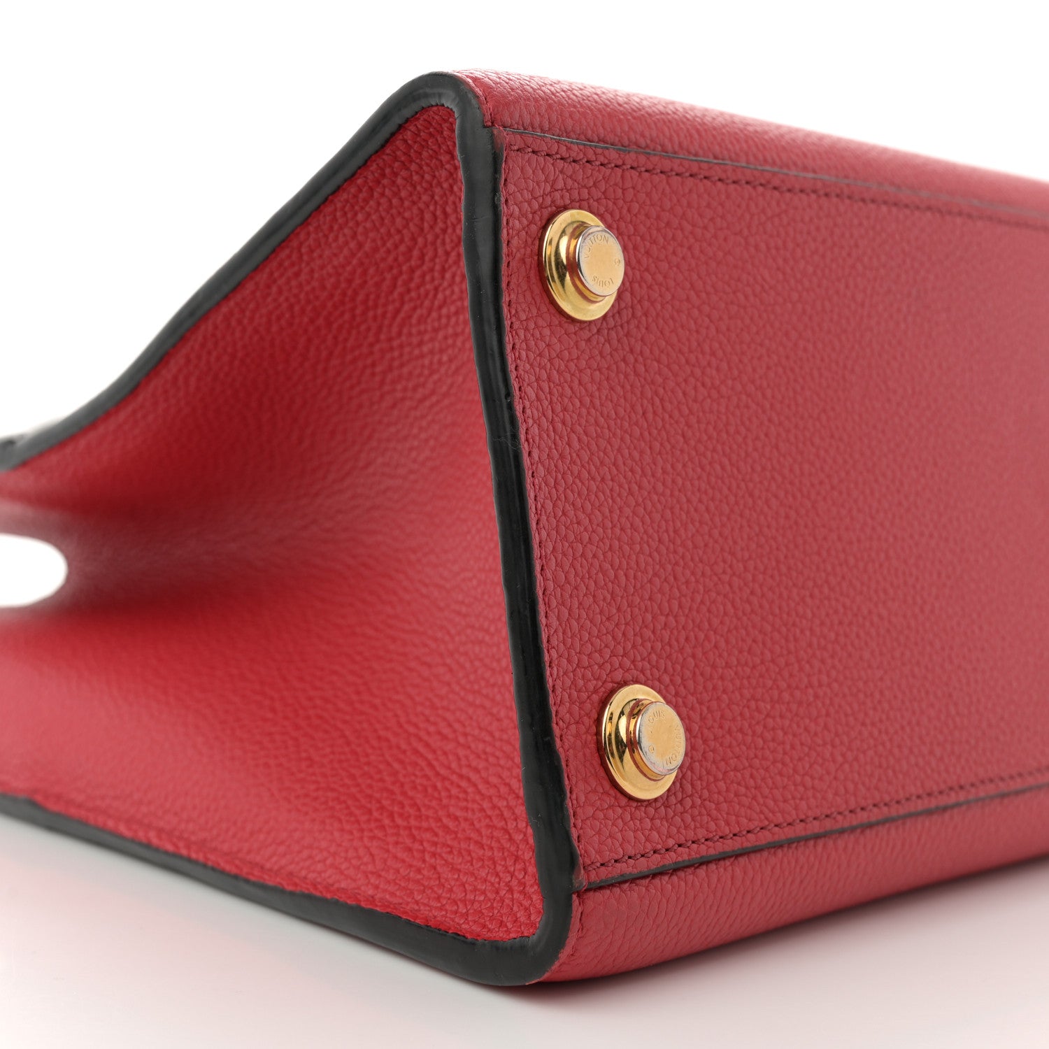 Louis Vuitton Taurillon City Steamer PM Black Rouge 8 of 11