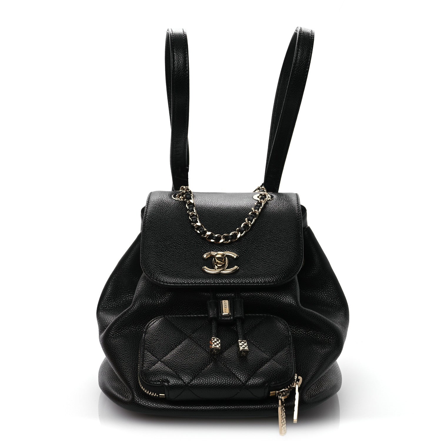 Chanel Caviar Quilted Mini Business Affinity Backpack Black 1 of 12