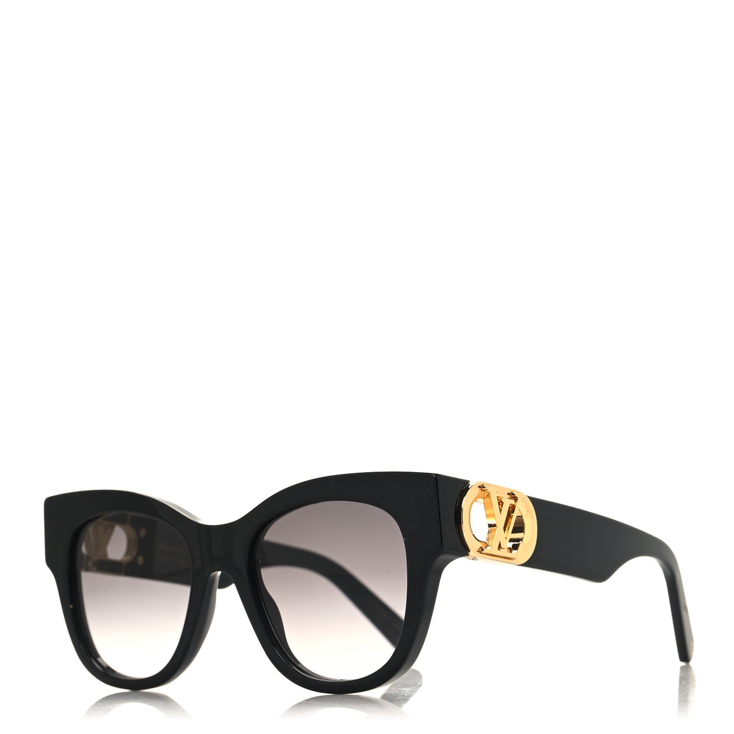 Acetate LV Link Square Sunglasses Z1568W Black