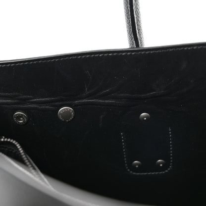 Saint Laurent Grained Calfskin Large Sac De Jour Carryall Black 16 of 20