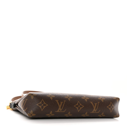 Louis Vuitton LOUIS VUITTON Monogram Pallas Clutch Black 4 of 9
