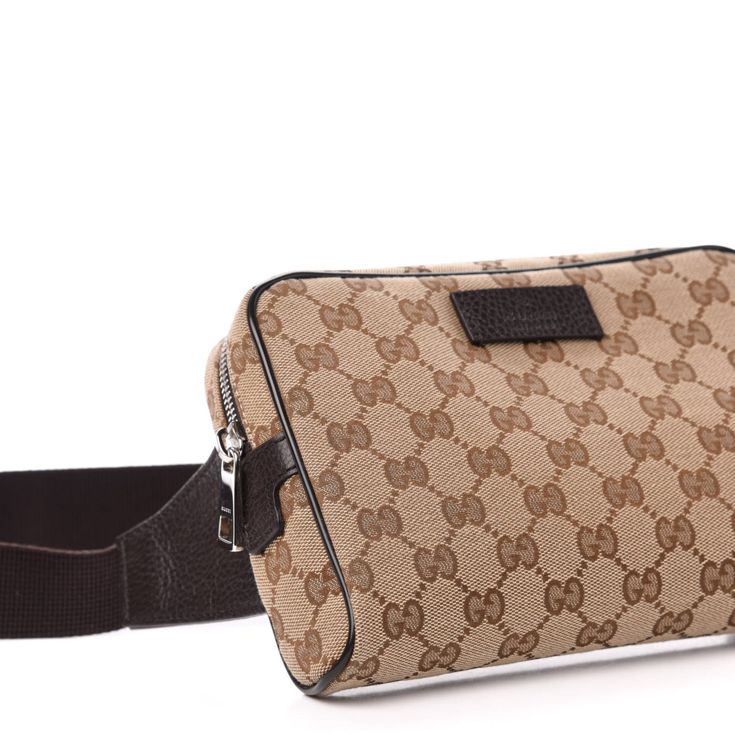 Monogram Belt Bag Dark Brown