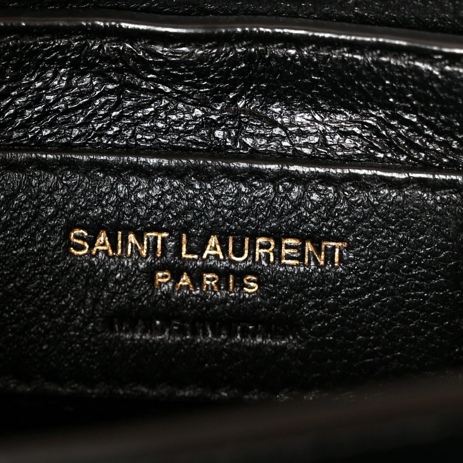 Saint Laurent Grain de Poudre Mini Classic Monogram Cassandra Top Handle Beige 6 of 10