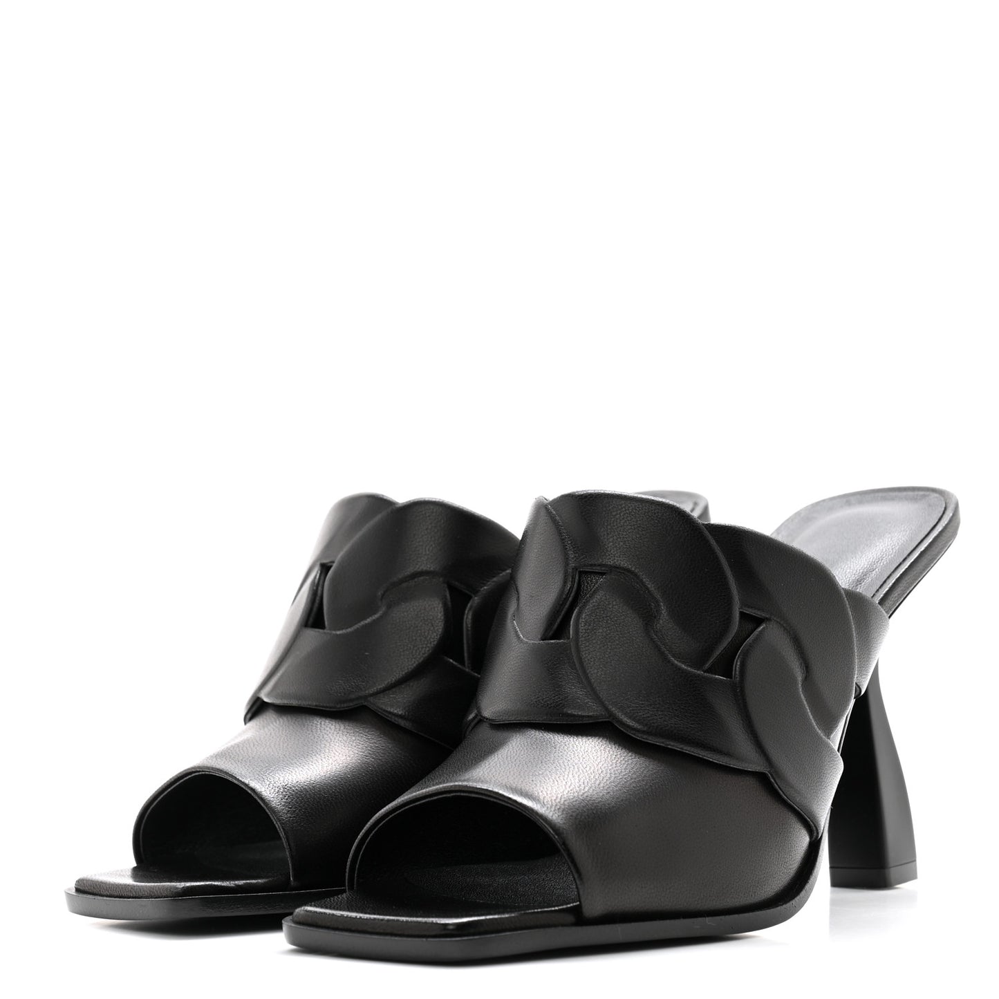 Nappa Hanna 95 Sandal 36.5 Black