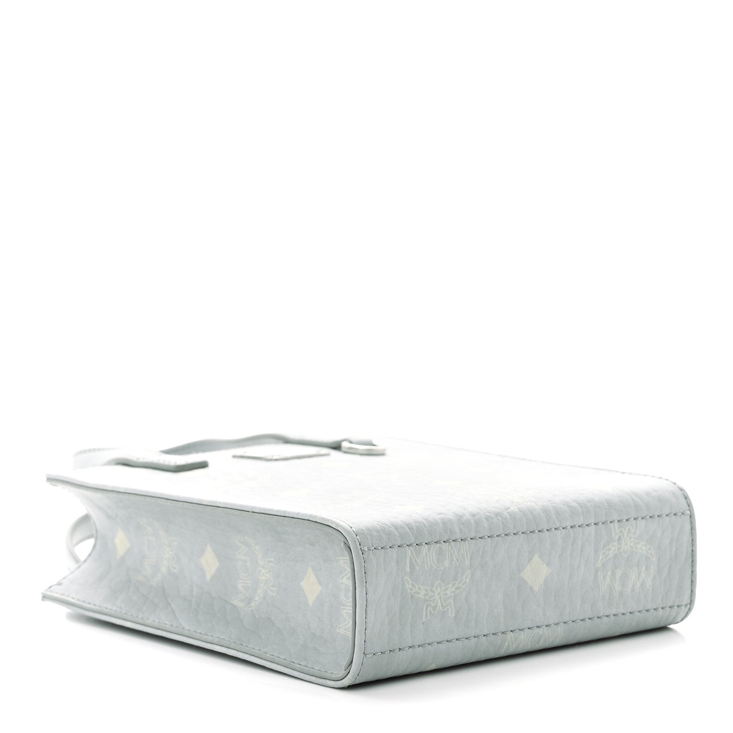 MCM Maxi Visetos X-Mini Aren Tote Sky 4 of 10