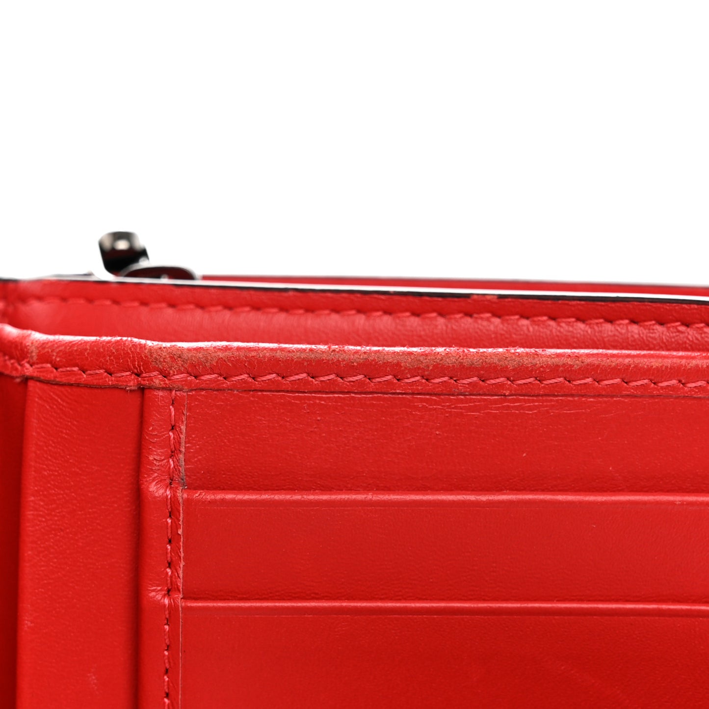 Calfskin Mini Paloma Wallet Black