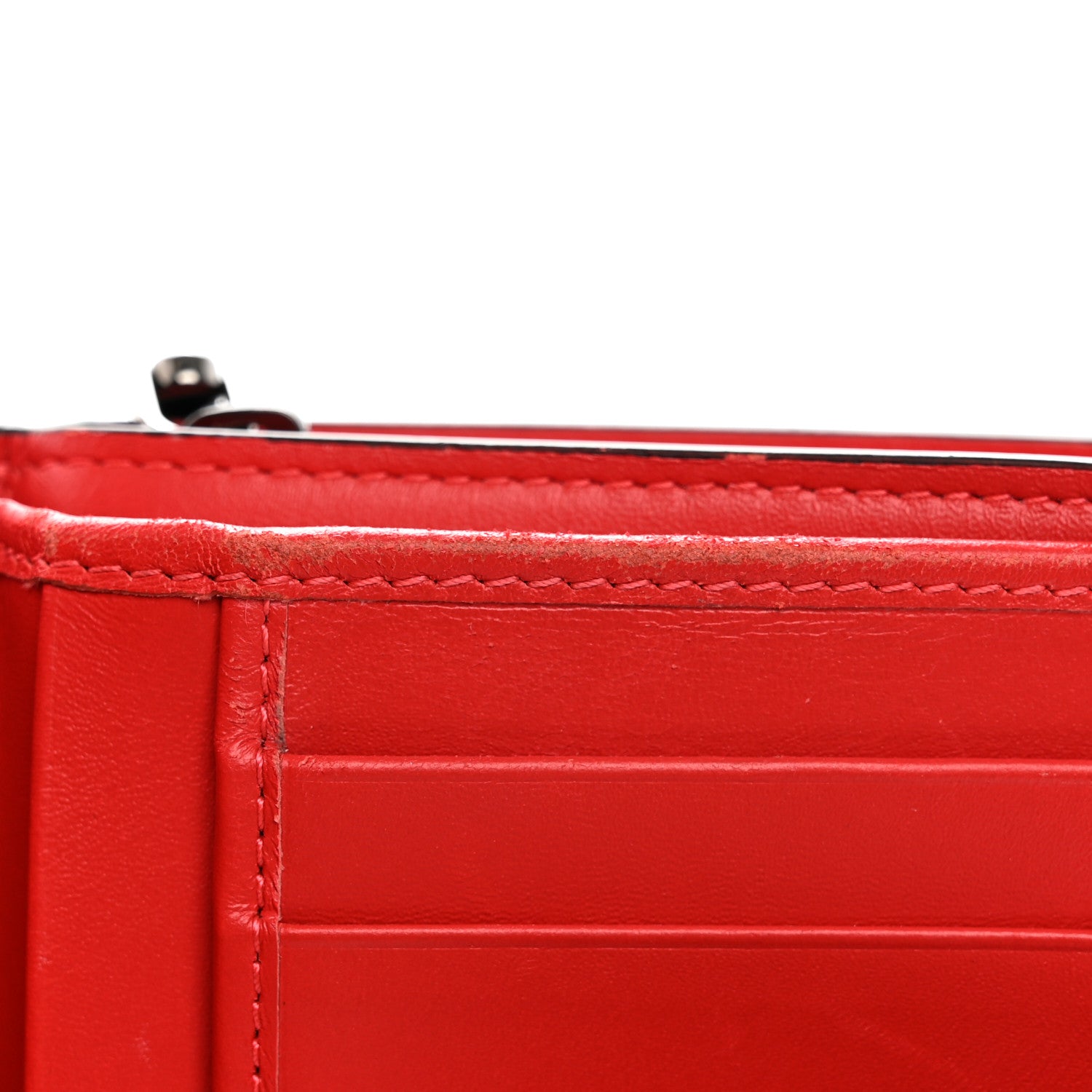 Christian Louboutin Calfskin Mini Paloma Wallet Black 9 of 12