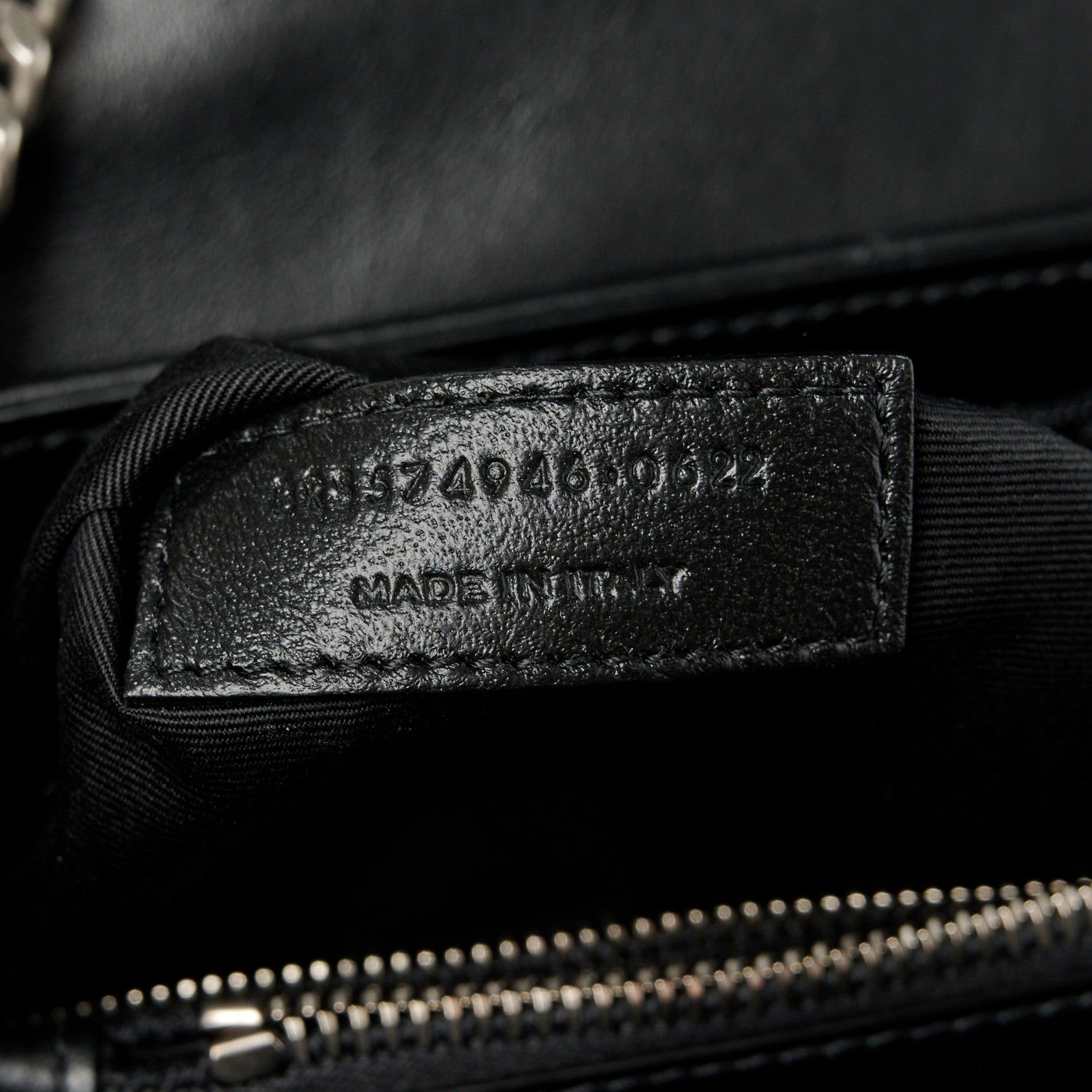 Saint Laurent Calfskin Y Quilted Monogram Medium Loulou Chain Satchel Black 8 of 11