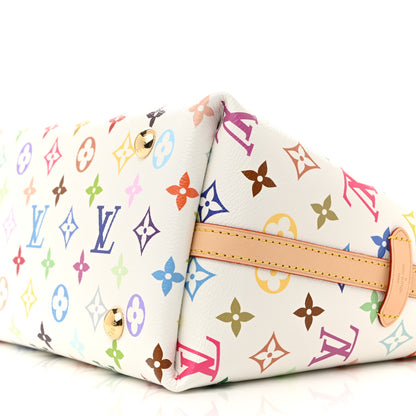 Louis Vuitton LV X TM Monogram Multicolor CarryAll PM White 9 of 10
