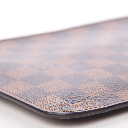 Louis Vuitton Damier Ebene Neverfull MM GM Pochette 8 of 9
