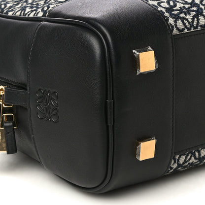 Loewe Jacquard Anagram Calfskin Amazona 19 Black Navy 11 of 17