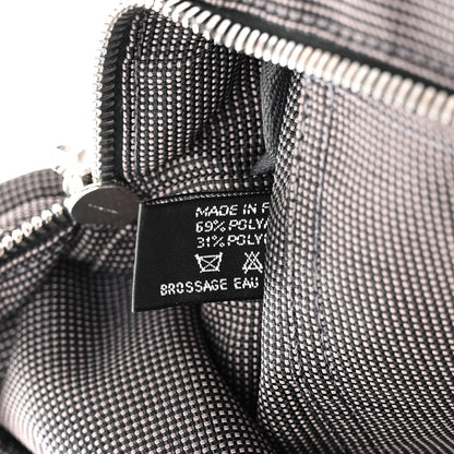 Hermes Toile Fourre Tout MM Grey Black 7 of 12