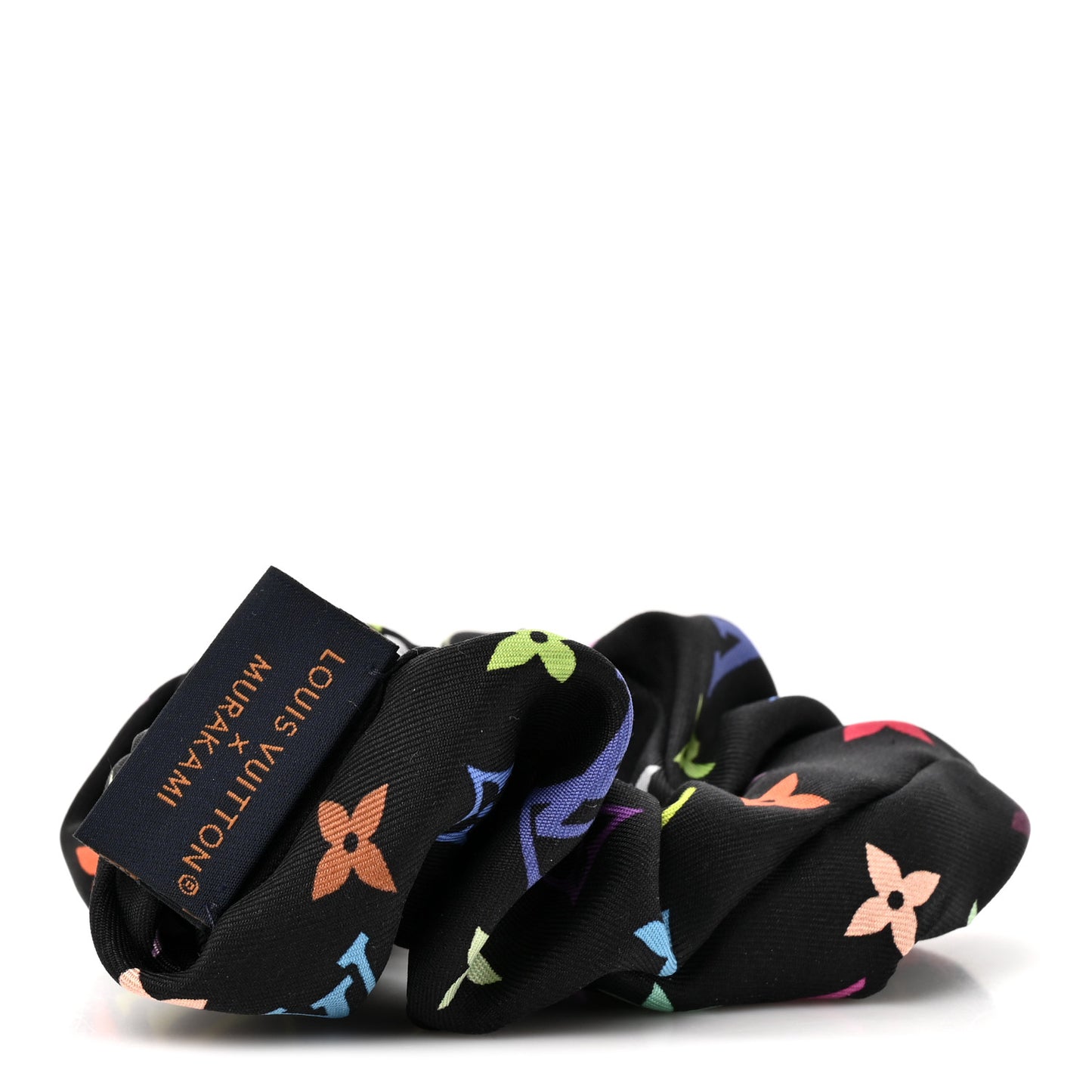LV x TM Monogram Multicolor Chouchou Black