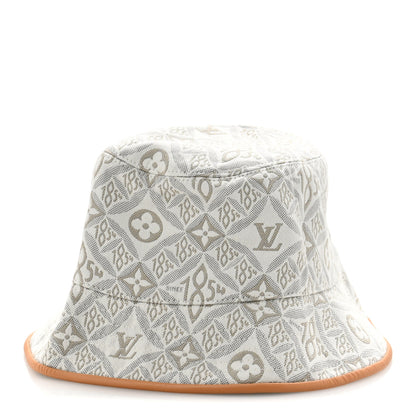 Louis Vuitton Jacquard Since 1854 Bucket Hat M Beige 1 of 10