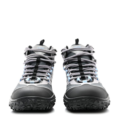 Christian Dior Technical Mesh Mens Diorizon Hiking Boots 41 Dark Grey 2 of 9