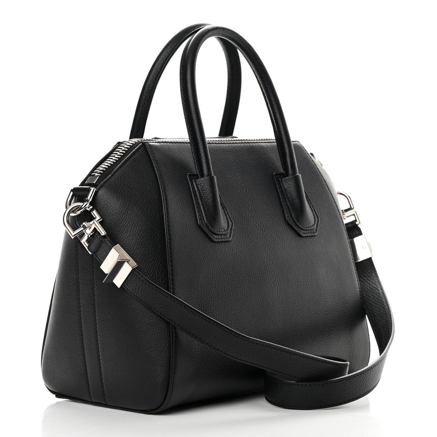 Sugar Goatskin Small Antigona Black