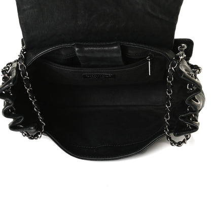 Chanel Calfskin Diamond Stitch Accordion Flap Black 5 of 12