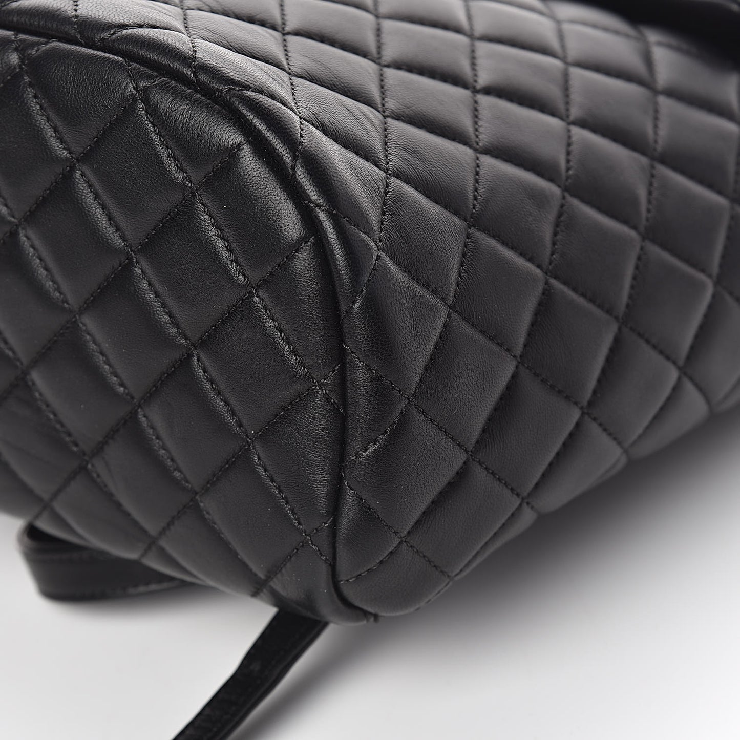 Lambskin Quilted Small Urban Spirit Backpack Black
