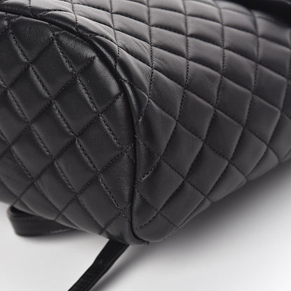 Chanel Lambskin Quilted Small Urban Spirit Backpack Black 9 of 11