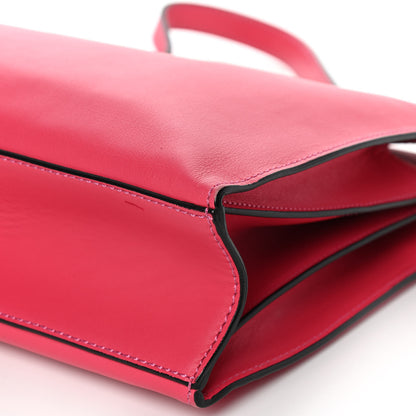 Valentino Garavani Vitello Rockstud Shoulder Tote Pop Fuxia 12 of 13
