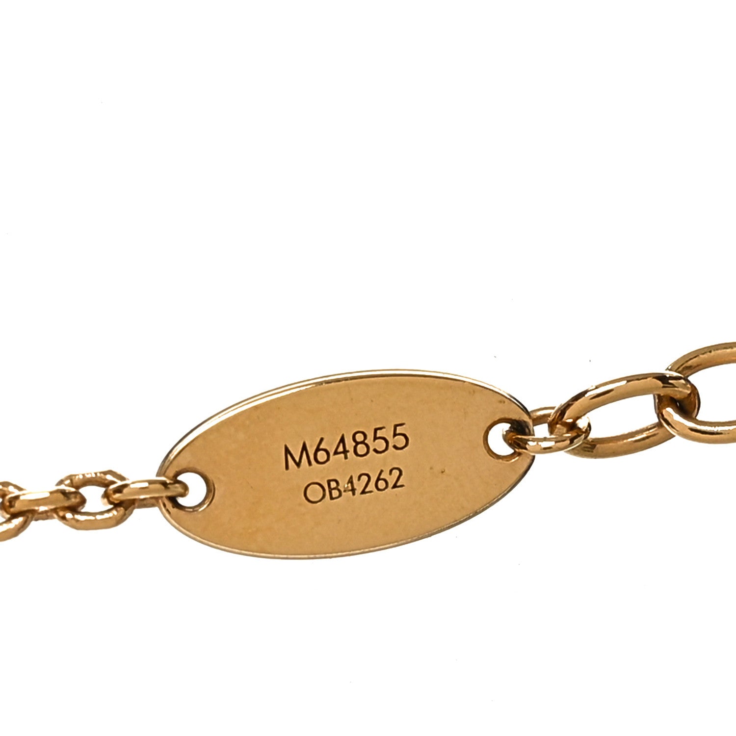 Louis Vuitton Metal Blooming Supple Necklace Gold 10 of 10