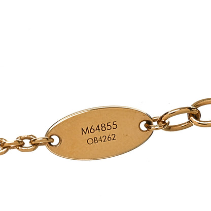 Louis Vuitton Metal Blooming Supple Necklace Gold 10 of 10