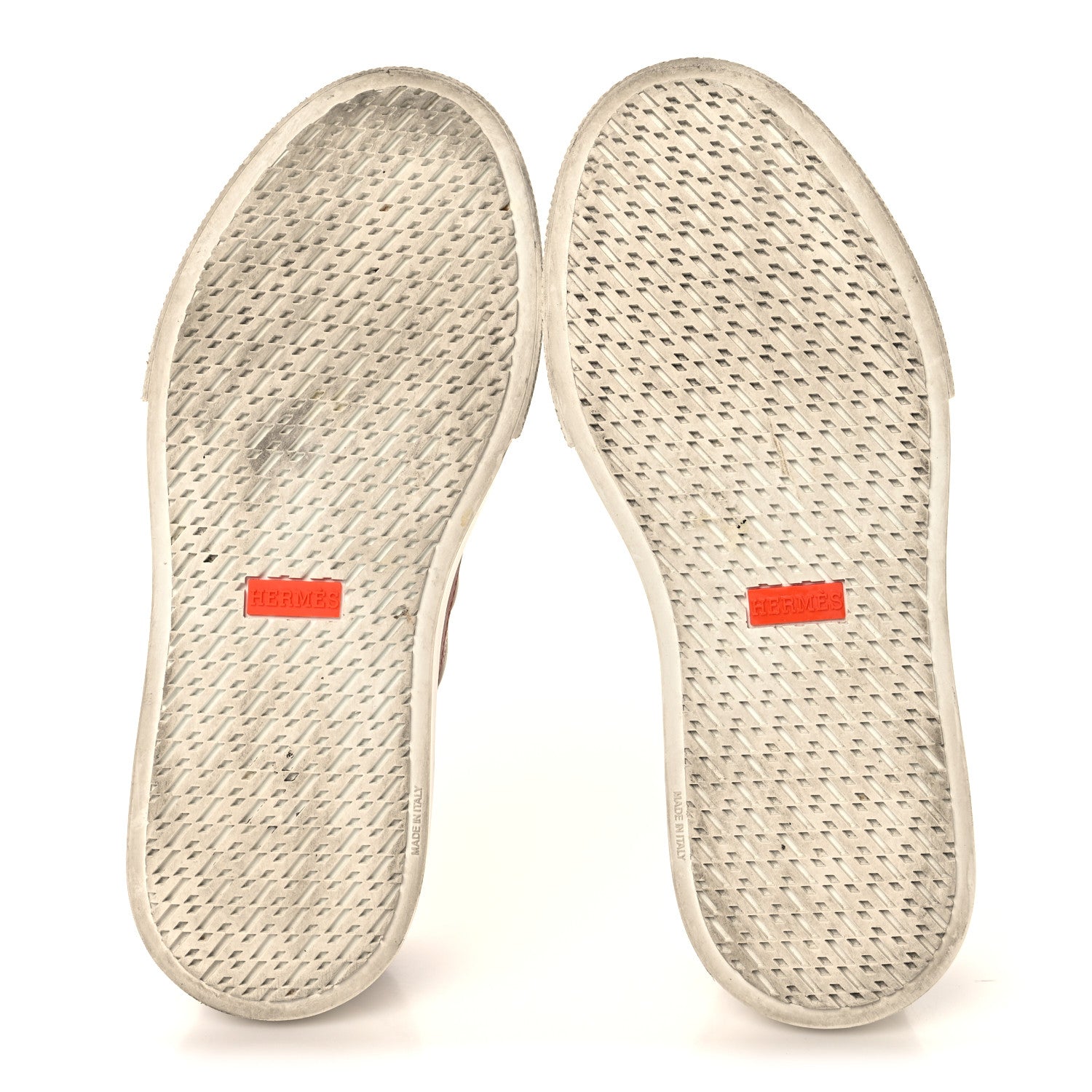 Hermes Calfskin Deep Sneakers 36 Multicolor White Gold 6 of 10
