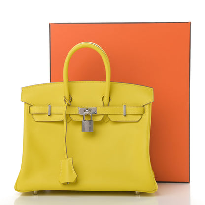 Hermes Swift Birkin 25 Lime 11 of 11