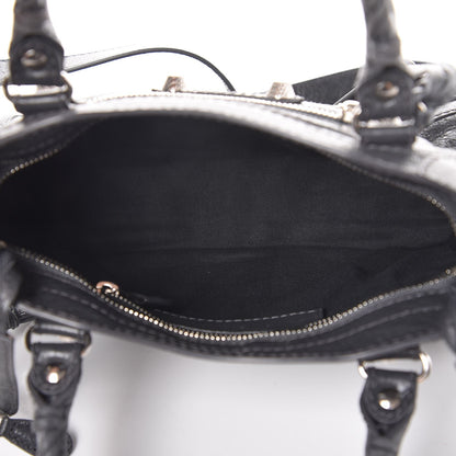 Balenciaga Agneau Giant 12 Silver Hardware Mini City Gris Fossile 6 of 8