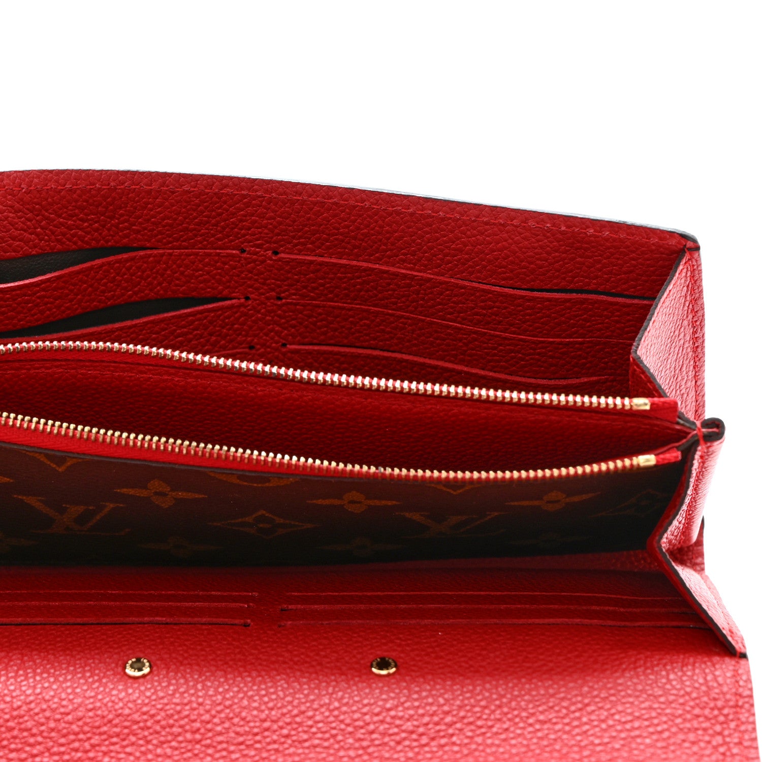 Louis Vuitton Monogram Pallas Wallet Cherry 5 of 8
