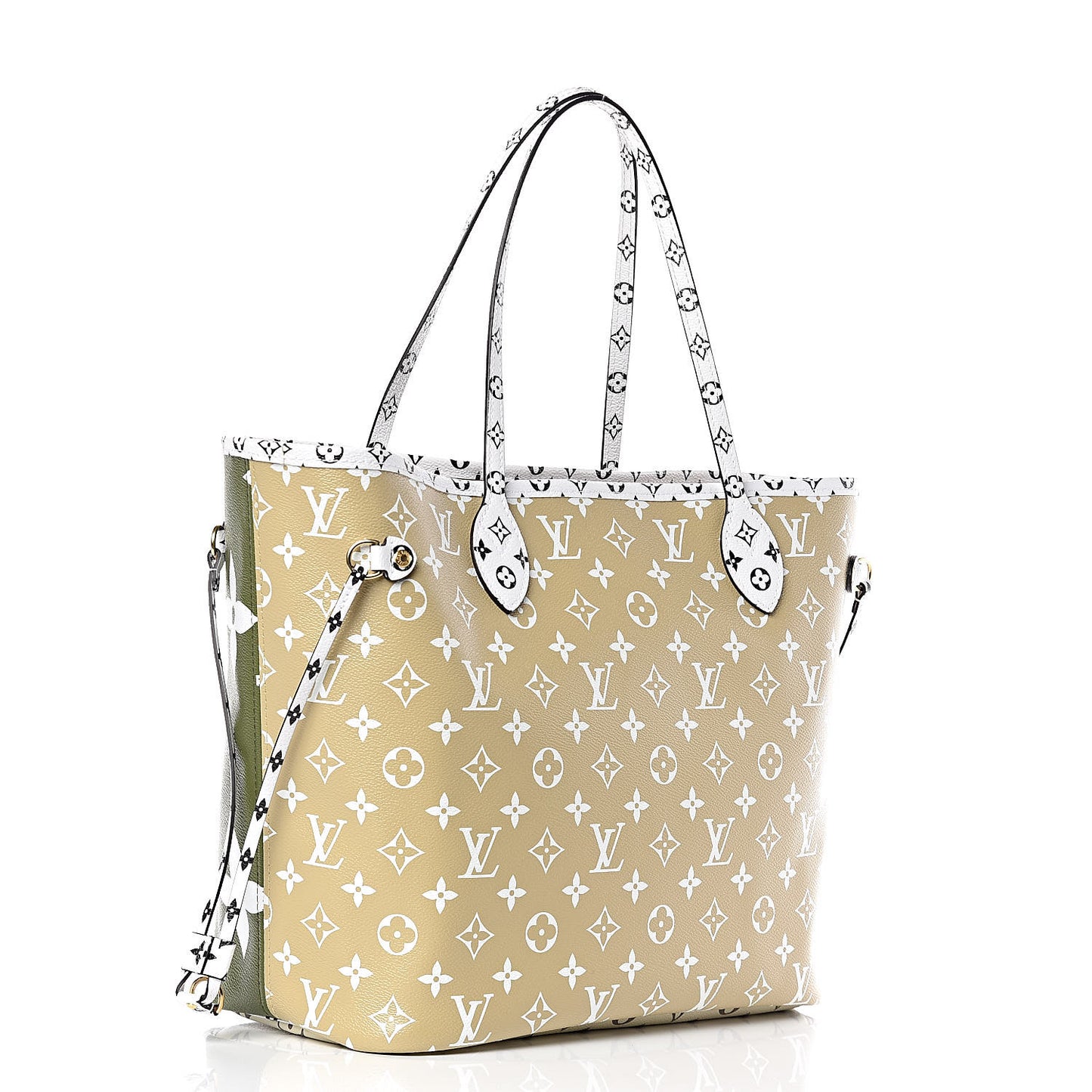 Monogram Giant Neverfull MM Kaki