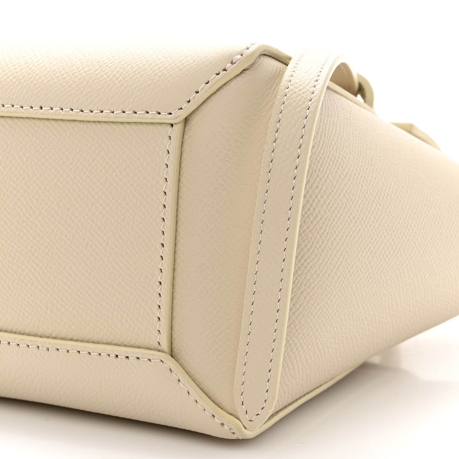 Celine Grained Calfskin Nano Belt Bag Linen 11 of 12