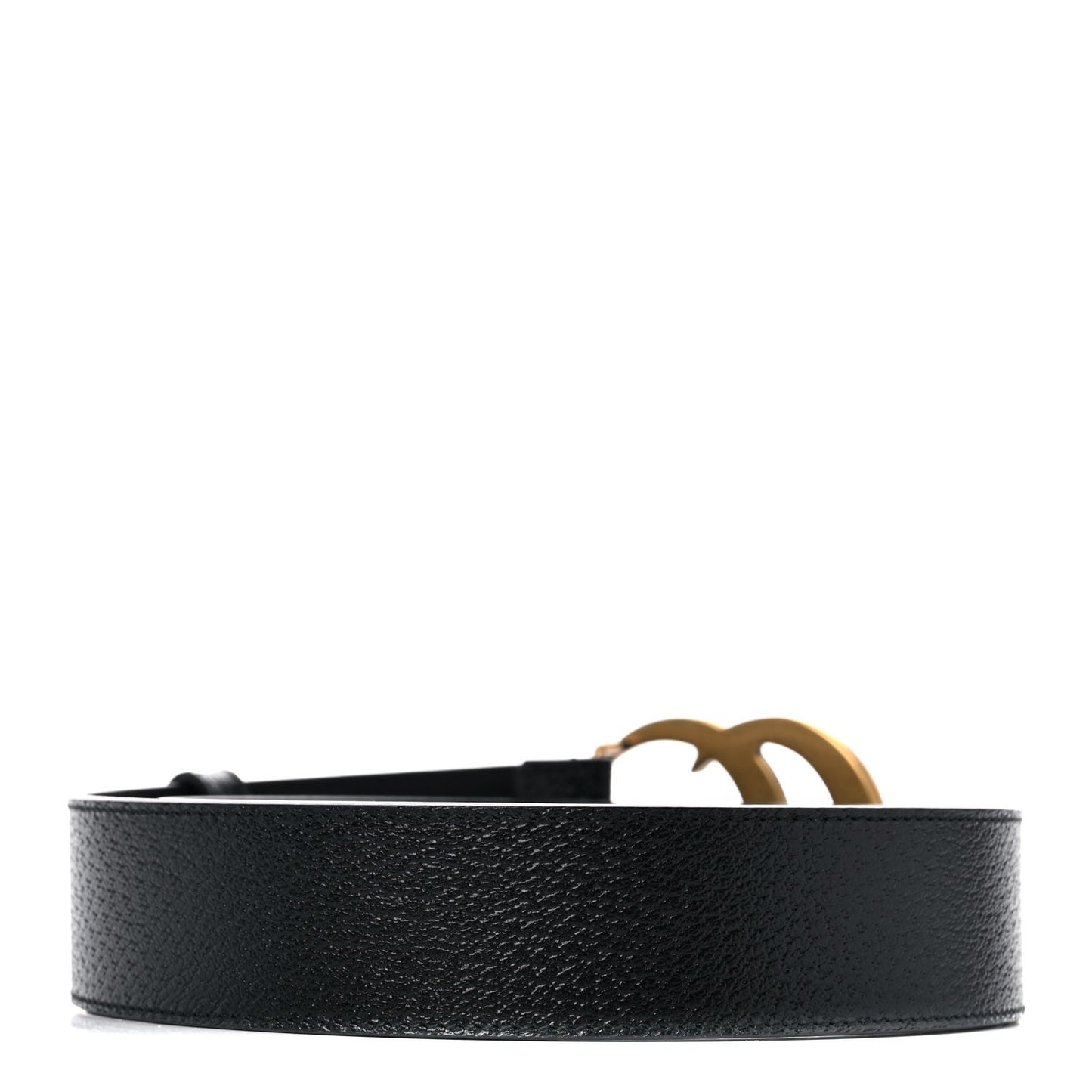 Textured Calfskin Double G 40mm Belt 90 36 Black