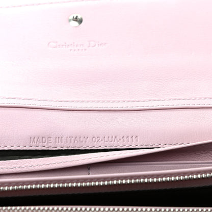 Christian Dior Patent Cannage Rendezvous Chain Wallet Pale Pink 7 of 14