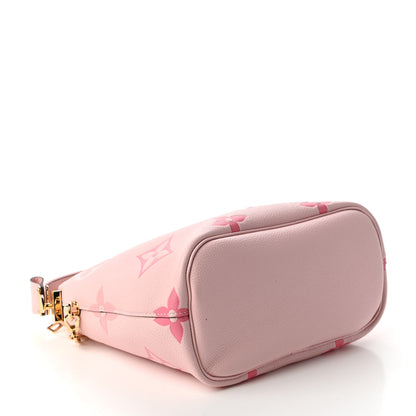 Louis Vuitton Empreinte Monogram Giant By The Pool Marshmallow Hobo PM Bouton De Rose 4 of 10